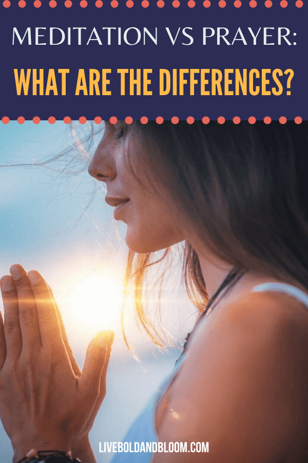 What is meditation and what is prayer? Read this post about meditation vs. prayer to know more and whether they can be done together.