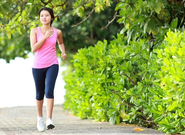 woman walking