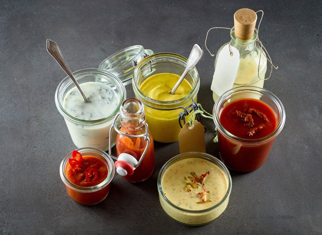 Various condiments