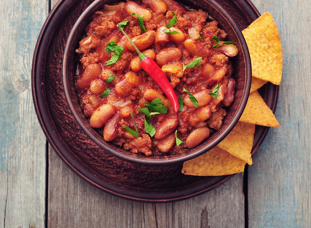 Bean dip in bowl with chips - best ways to speed up your metabolism 