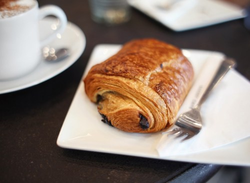 Chocolate croissant