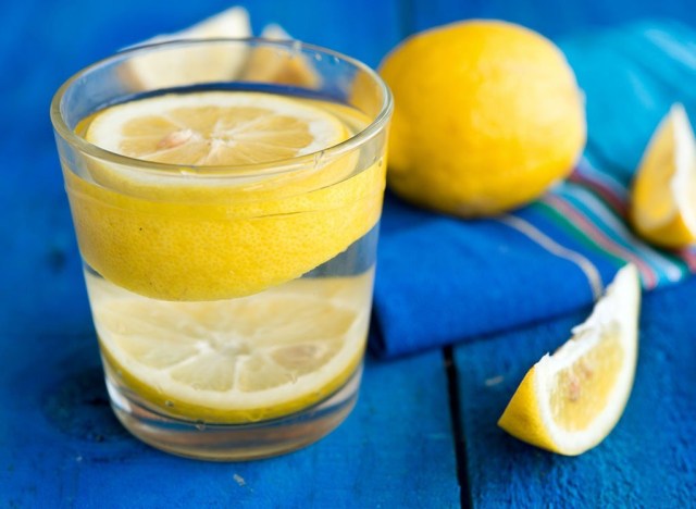 Lemon water