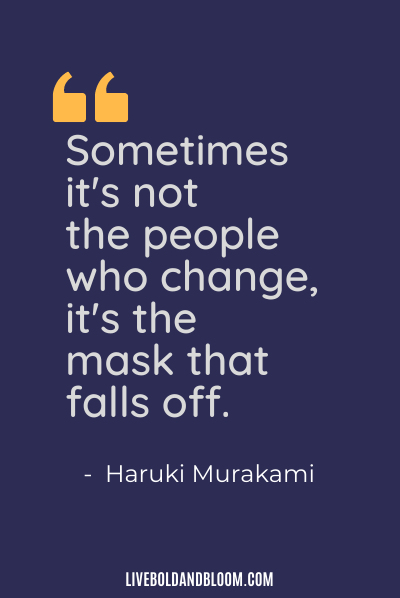 passive aggressive quote by Haruki Murakami