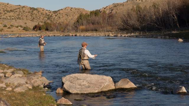 fly-fishing, Fremont Canyon, Wyoming