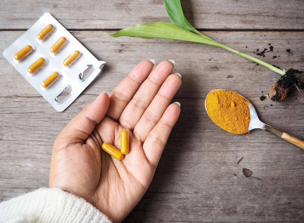 Turmeric pill supplement