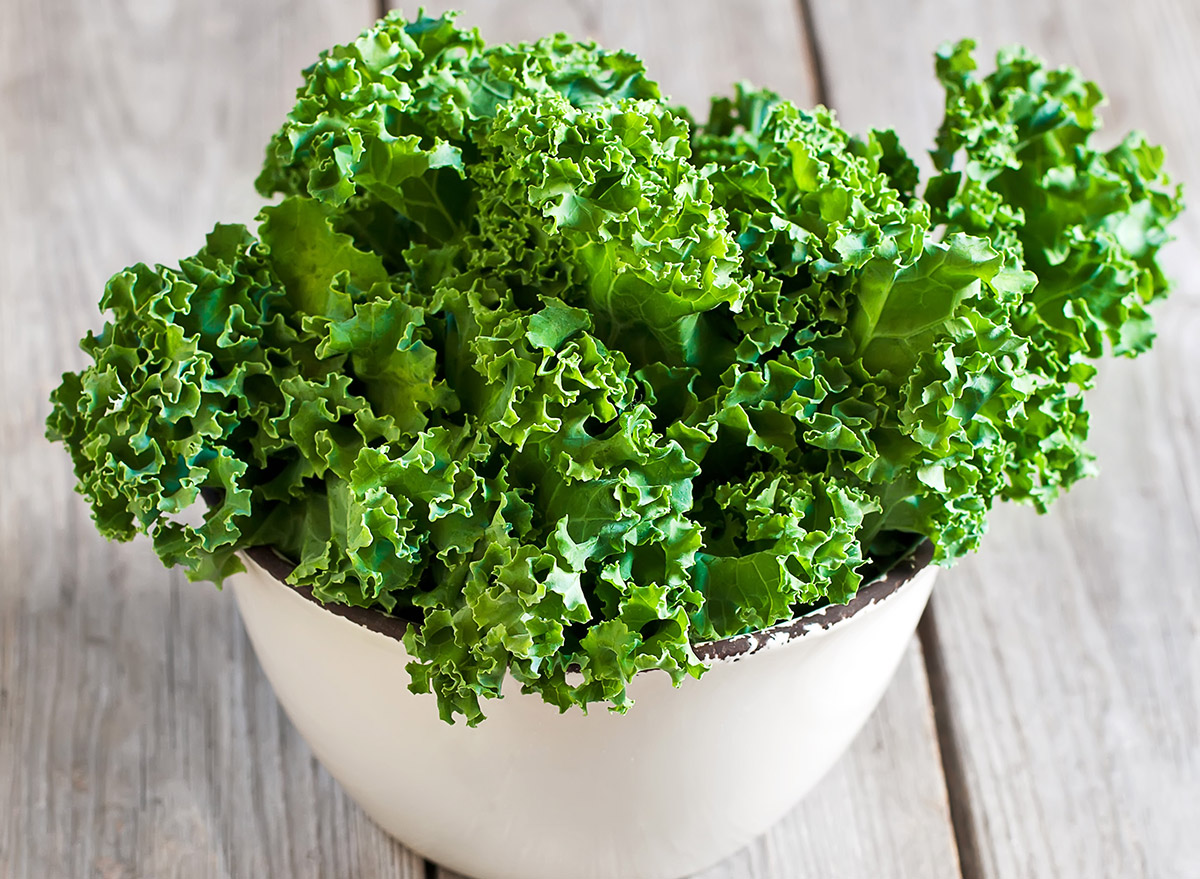 kale in a bowl