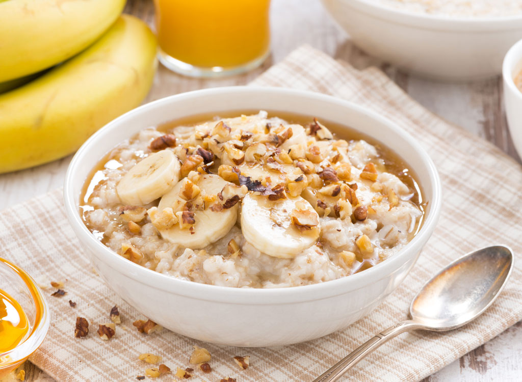 banana walnut oatmeal