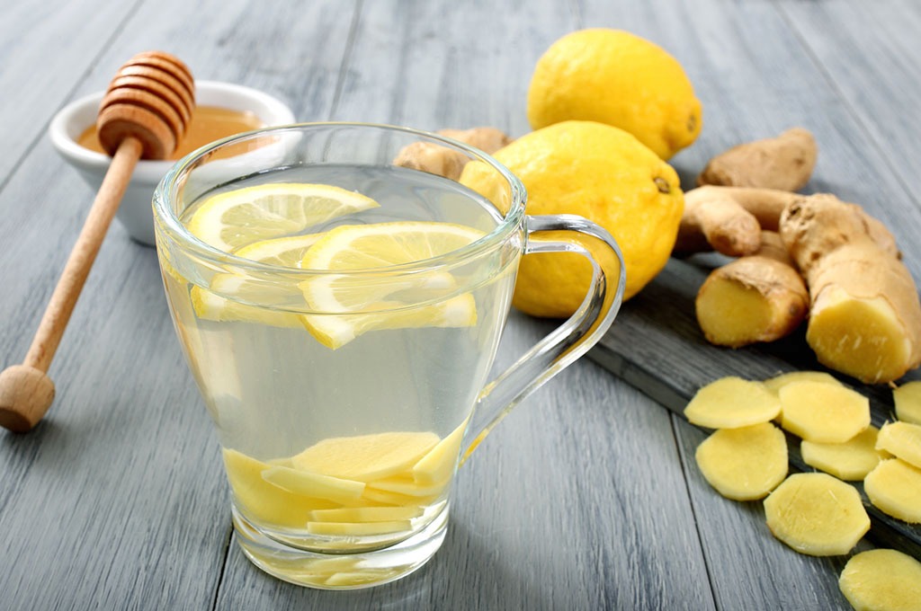 lemon water