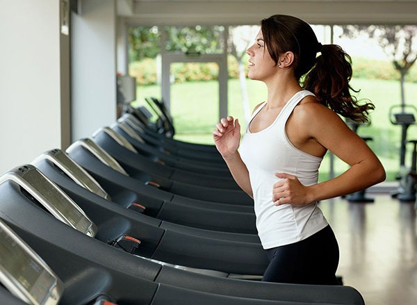 running treadmill