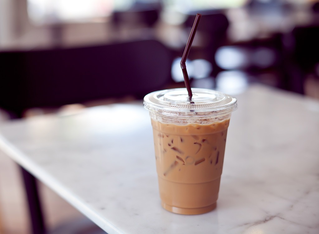 Iced coffee drink