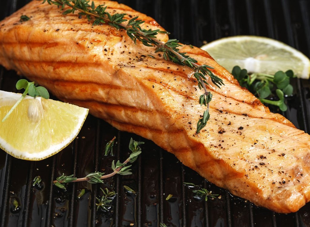 grilled salmon