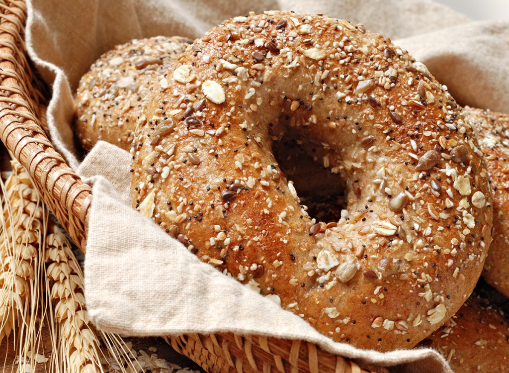 whole wheat bagel