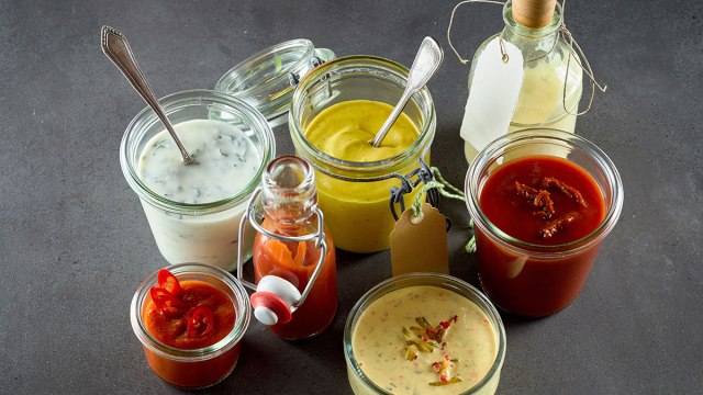 Various condiments