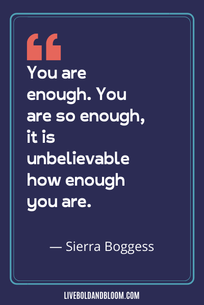 you are enough quotes