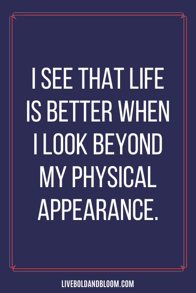 positive body image affirmation