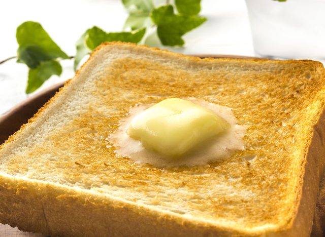 buttered toast