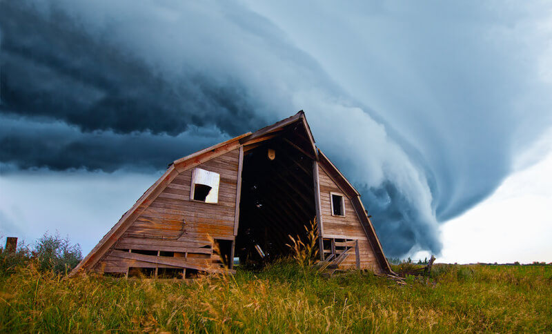 stress dream meaning - tornado