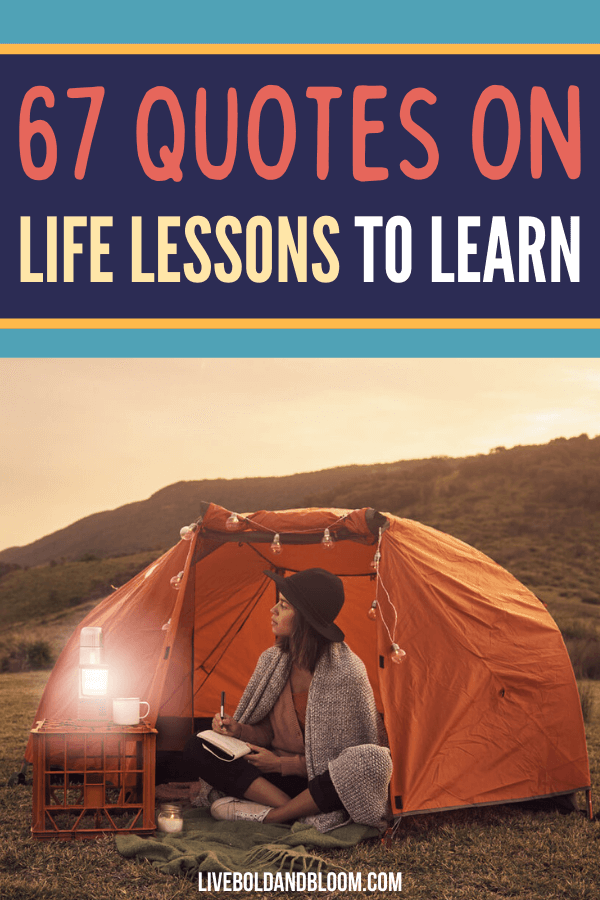 As you age, you learn a lot of things about life. Related to this curated list of quotes on life lessons and improve your inner peace as you grow more.