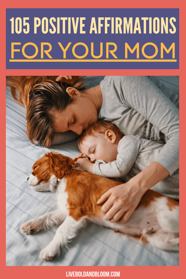 Help your mother boost her self-confidence by sending her these positive affirmations for mom and see her gain her composure back.