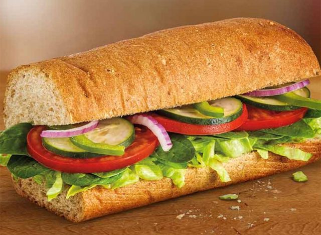 subway veggie delight