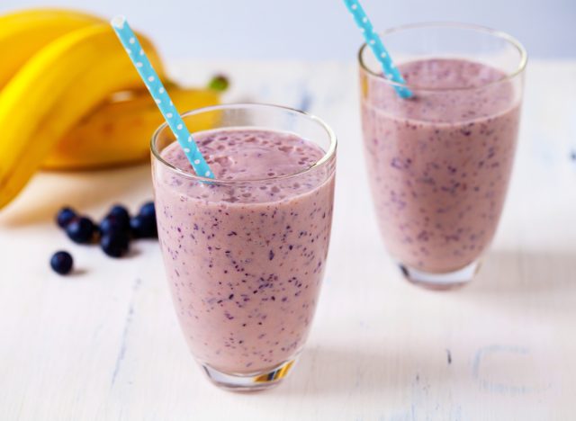 blueberry banana smoothie