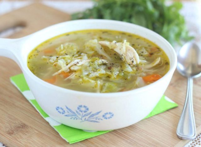 chicken cabbage soup