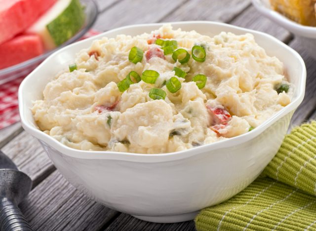 bowl of potato salad